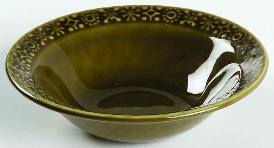 Connemara Erin Green Rim Cereal Bowl by Celtic (Ireland)-1