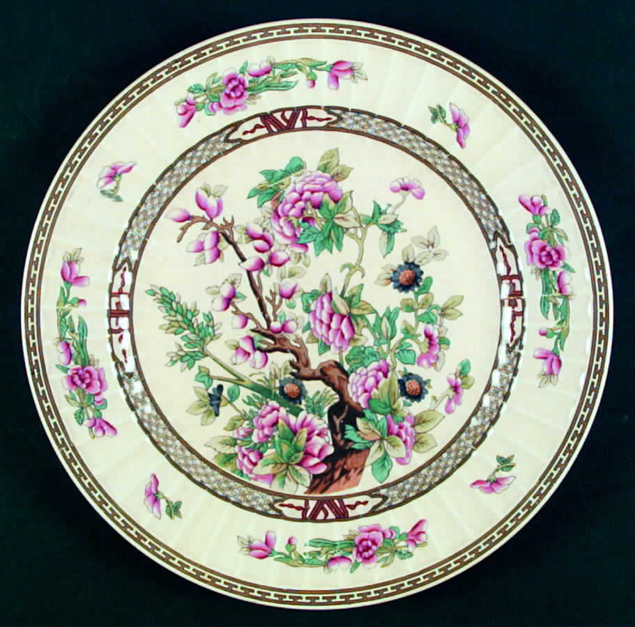 Indian Tree Dinner Plate by Crown Ducal-1