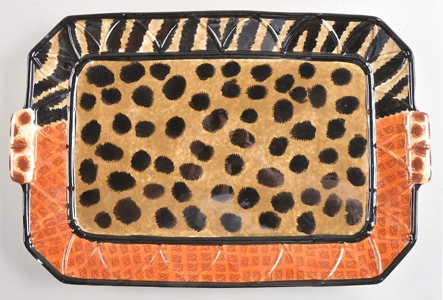 Serengeti 17" Rectangular Serving Platter by Centrum-1