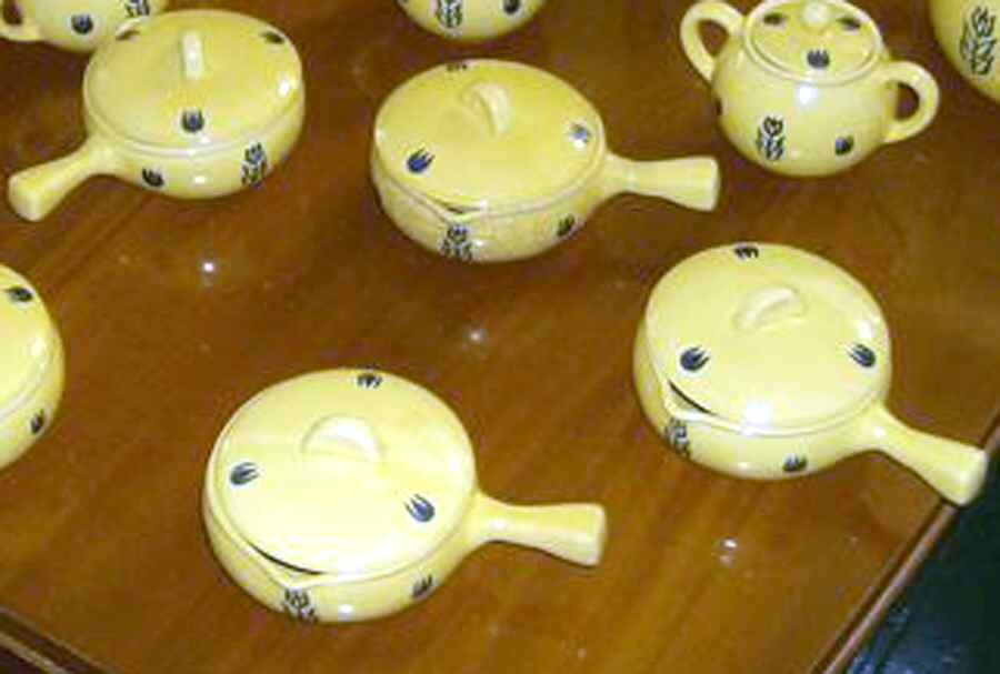 Dutch-Yellow Individual Casserole & Lid by Cameron Clay Product-1