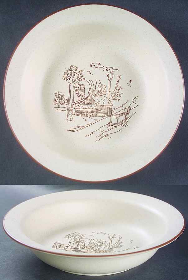 CXY1 Rim Soup Bowl by Collection Manoir-1