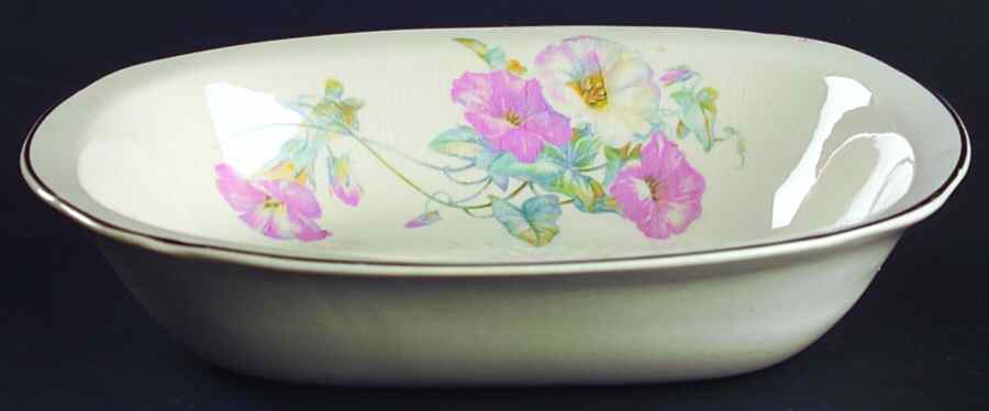 CRO197 8" Oval Vegetable Bowl by Crooksville-1