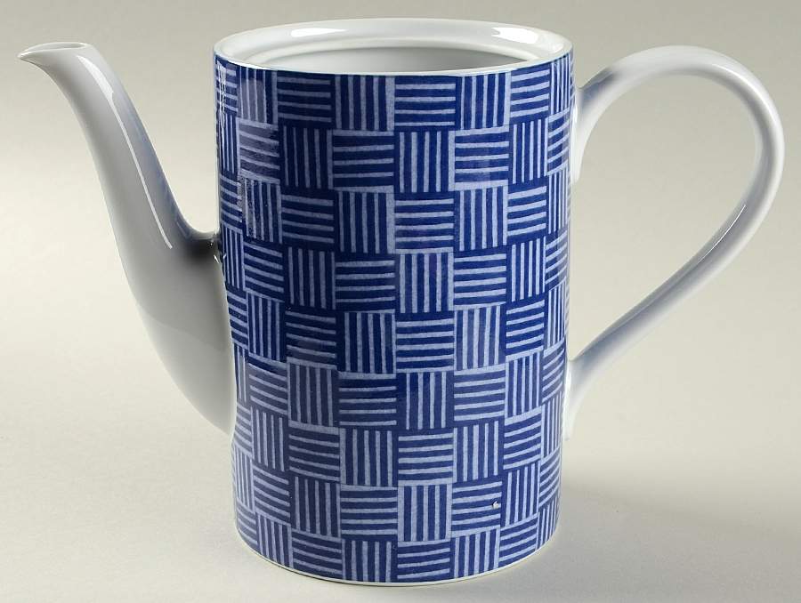 Rafia Coffee Pot No Lid by Crate & Barrel-1