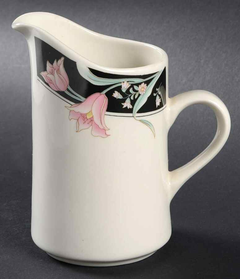 Serena (Cream Background) Creamer by China Pearl-1