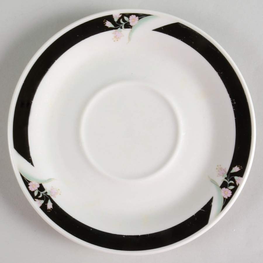 Serena (Cream Background) Saucer by China Pearl-1