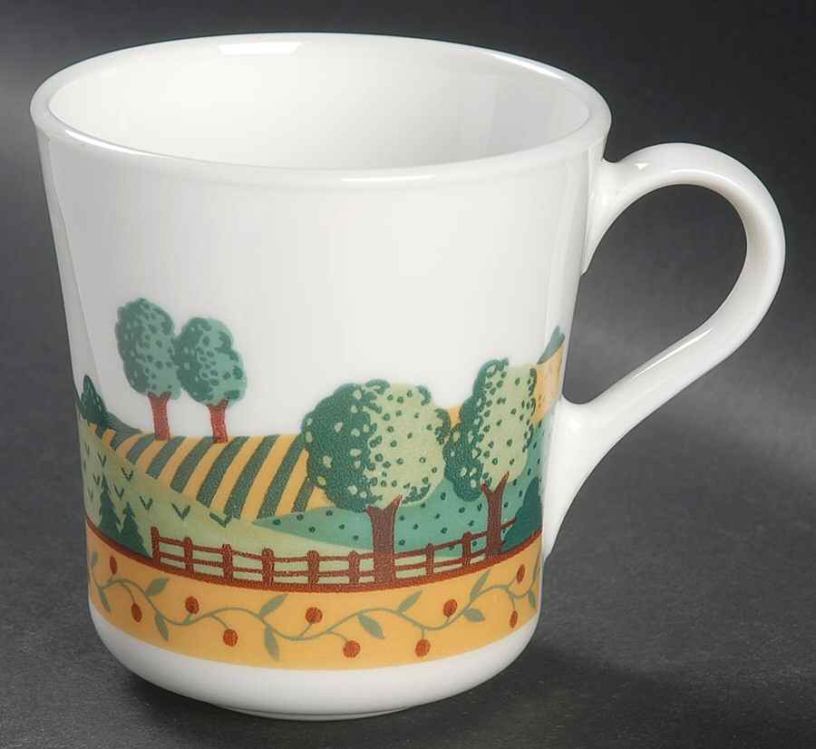 Landscape (Corelle) Flat Cup by Corning Corelle-1
