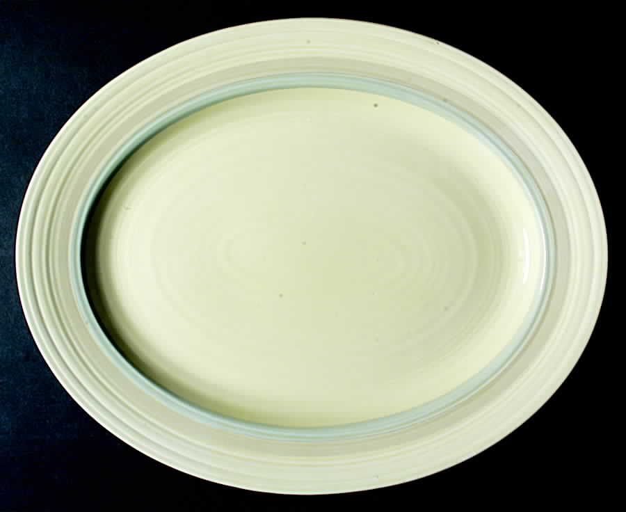 CRD151 16" Oval Serving Platter by Crown Ducal-1