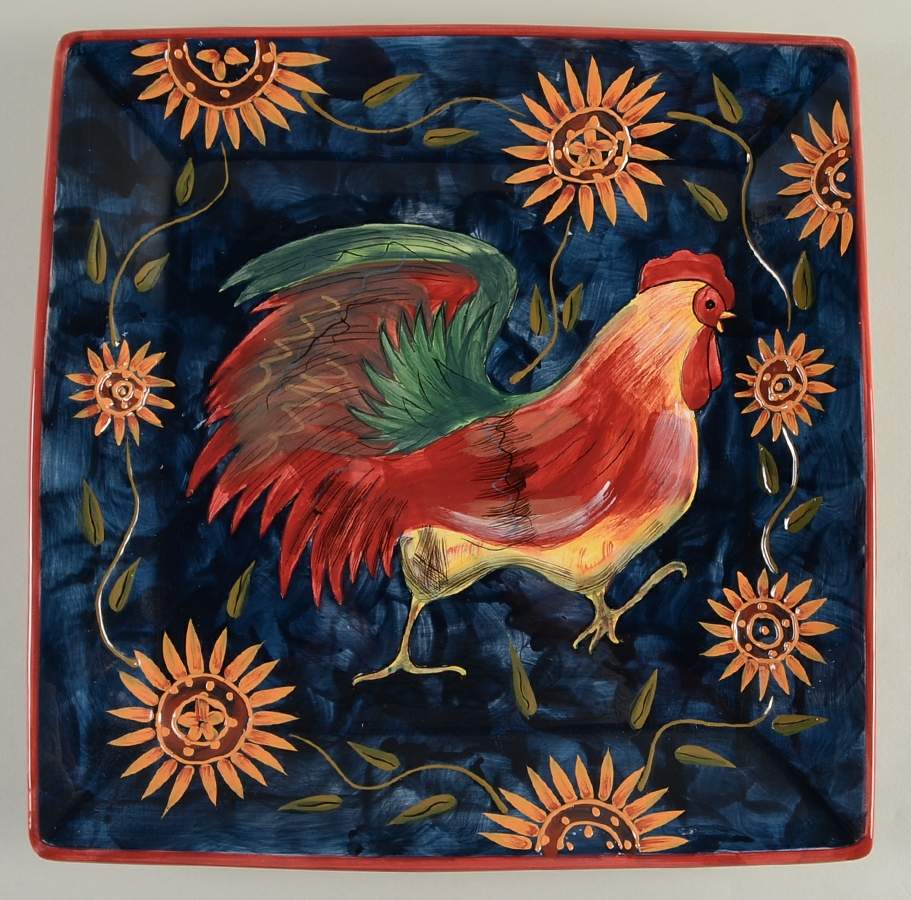Sunrise 13" Square Serving Platter by Certified International-1