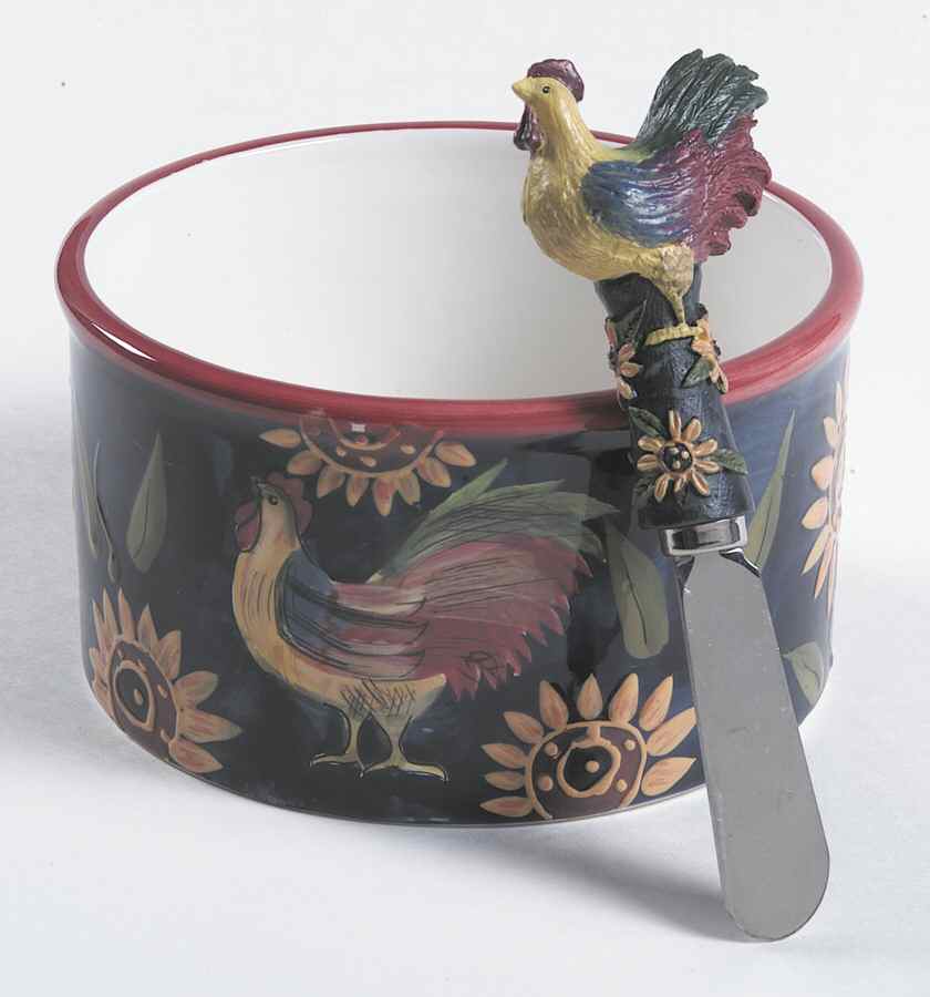 Sunrise Dip Bowl & Spreader Set by Certified International-1