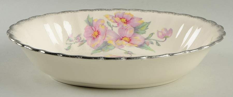 Primrose 9" Oval Vegetable Bowl by Cunningham & Pickett-1