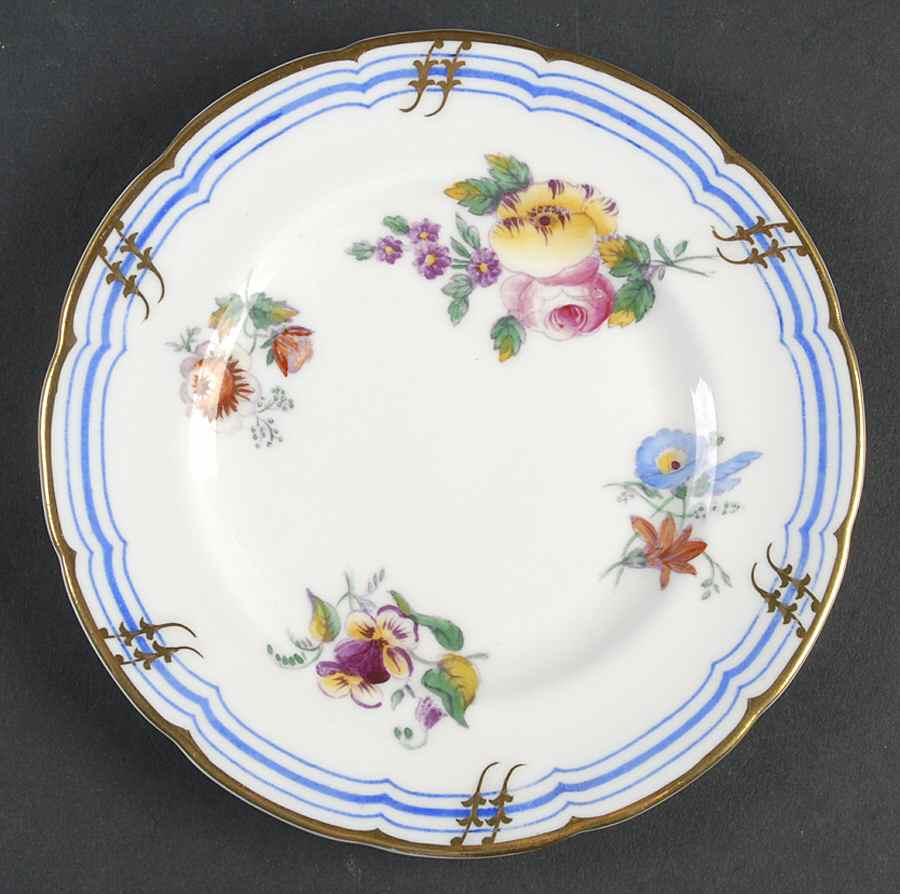 Old Coalport (Gold Trim) Bread & Butter Plate by Coalport-1