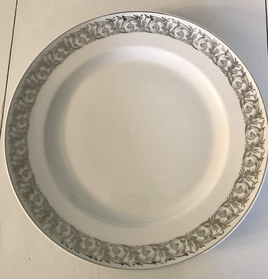 Classic Scroll Dinner Plate by Cory (Bavaria)-1
