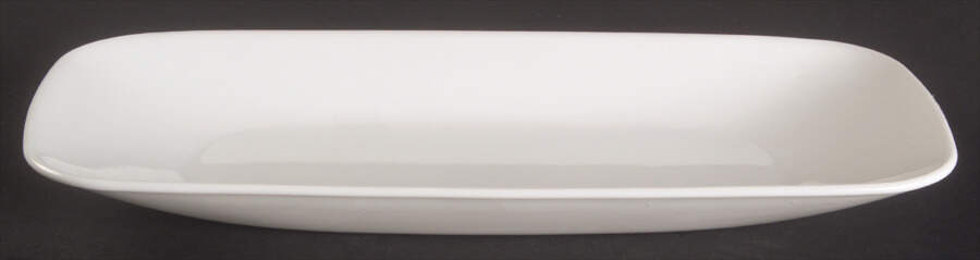 Pure White 10" Rectangular Serving Platter by Corning Corelle-1