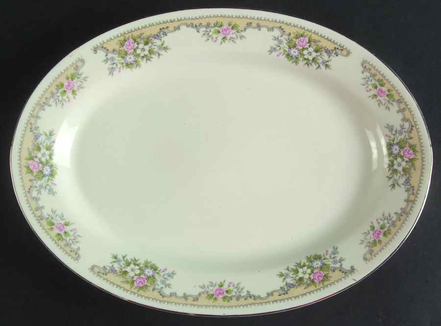 HAG5 12" Oval Serving Platter by Haicheng-1