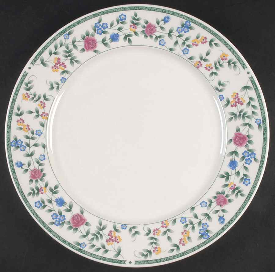 Diane (Stoneware, No Trim) 12" Chop Plate (Round Platter) by China Pearl-1