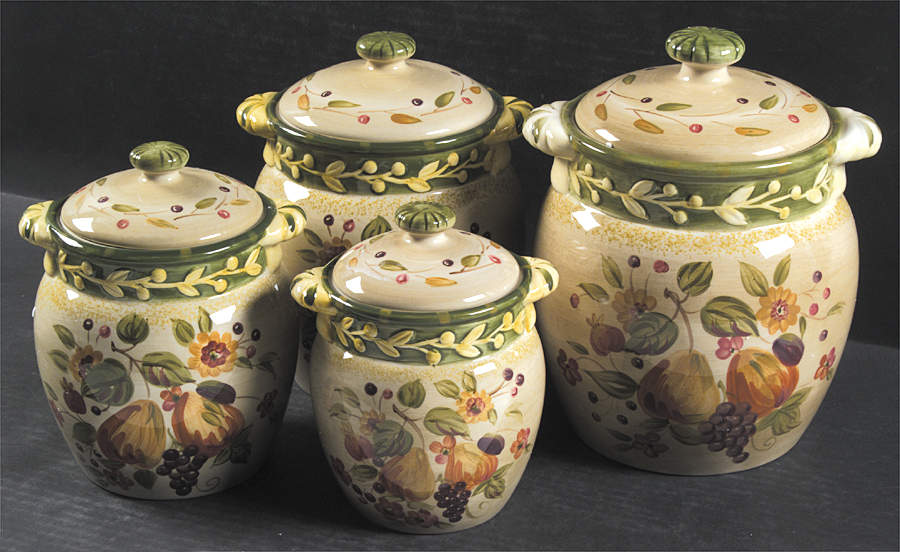 La Toscana (4 Piece) Canister Set (Box Set) by Certified International-1
