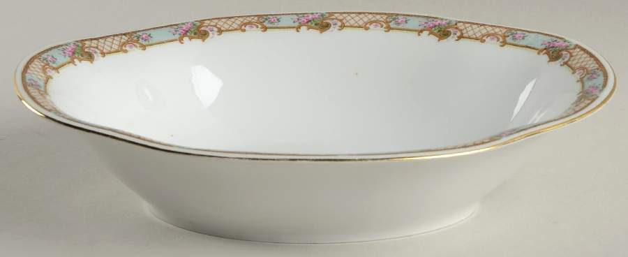 2457 9" Oval Vegetable Bowl by Carl Tielsch-1