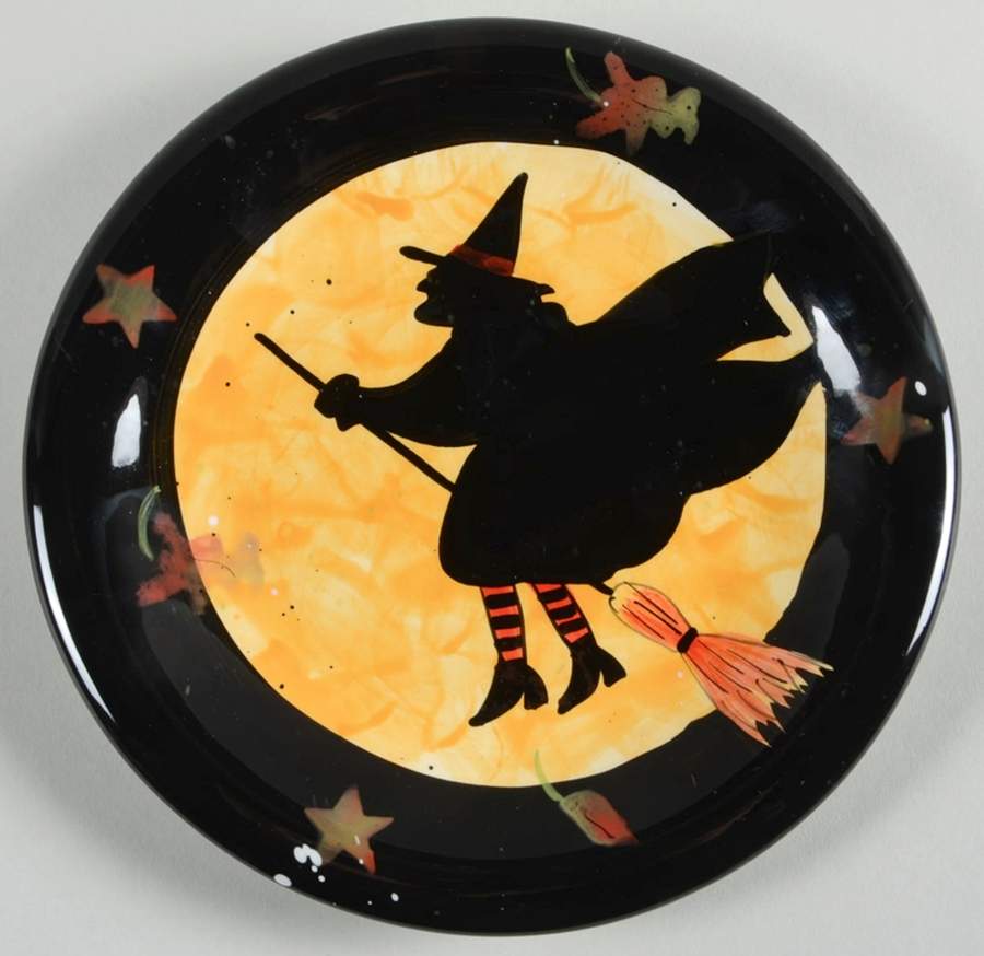 Witch Dessert/Pie Plate by Certified International-1