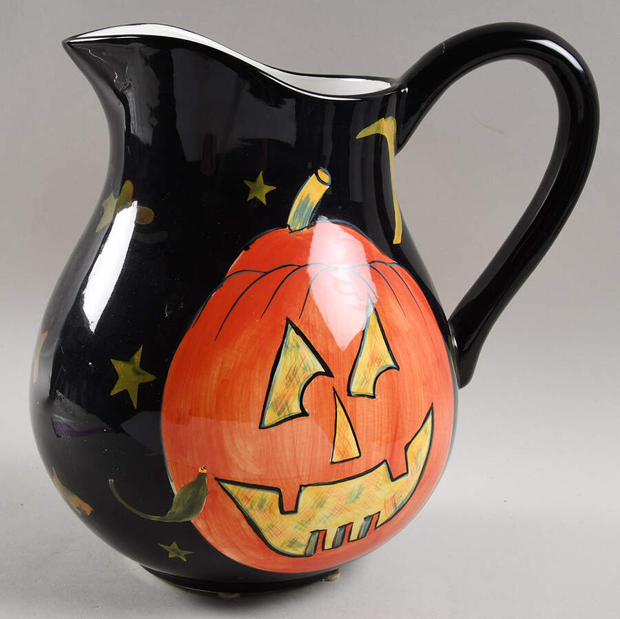 Ghost and Pumpkin (Pumpkin) 128 Oz Pitcher by Certified International-1