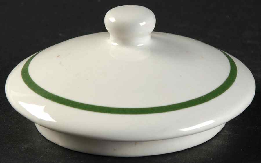 Holiday Celebrations (Green Trim) Lid for Sugar Bowl by Christopher Radko-1