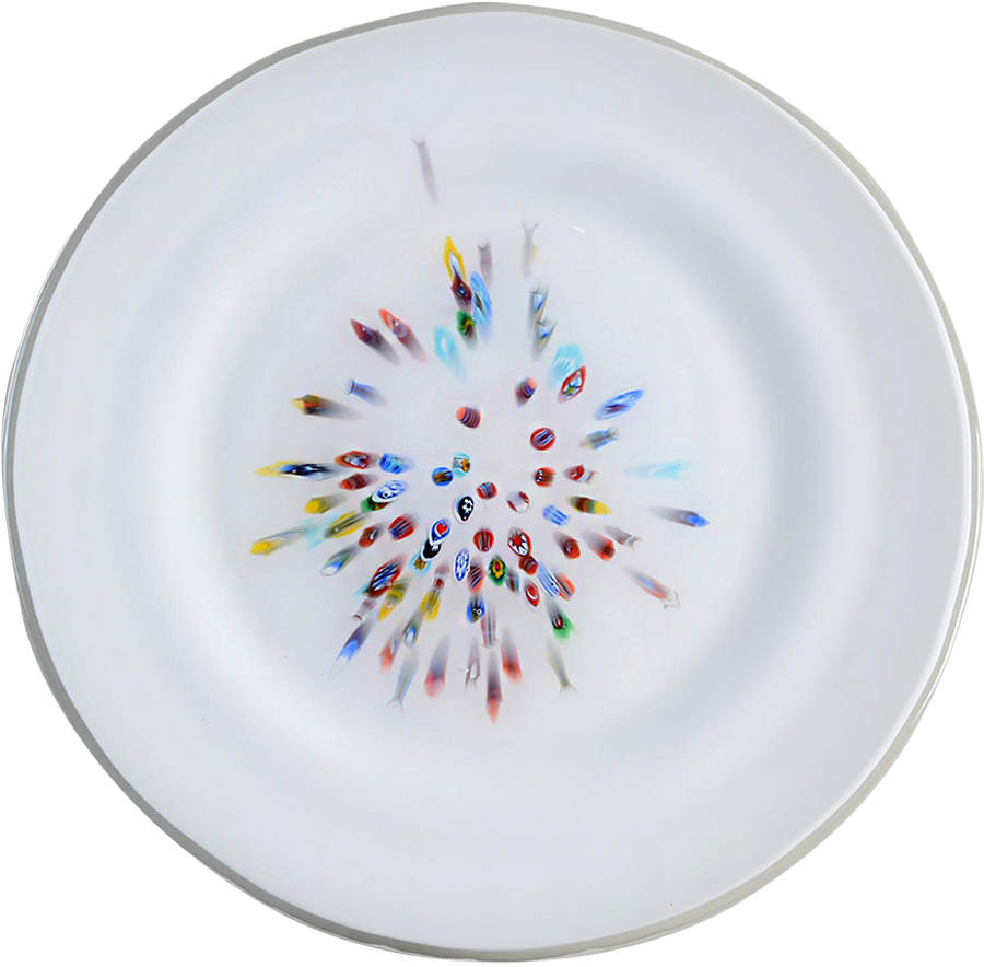 Carnivalle 12" Chop Plate (Round Platter) by Crate & Barrel-1