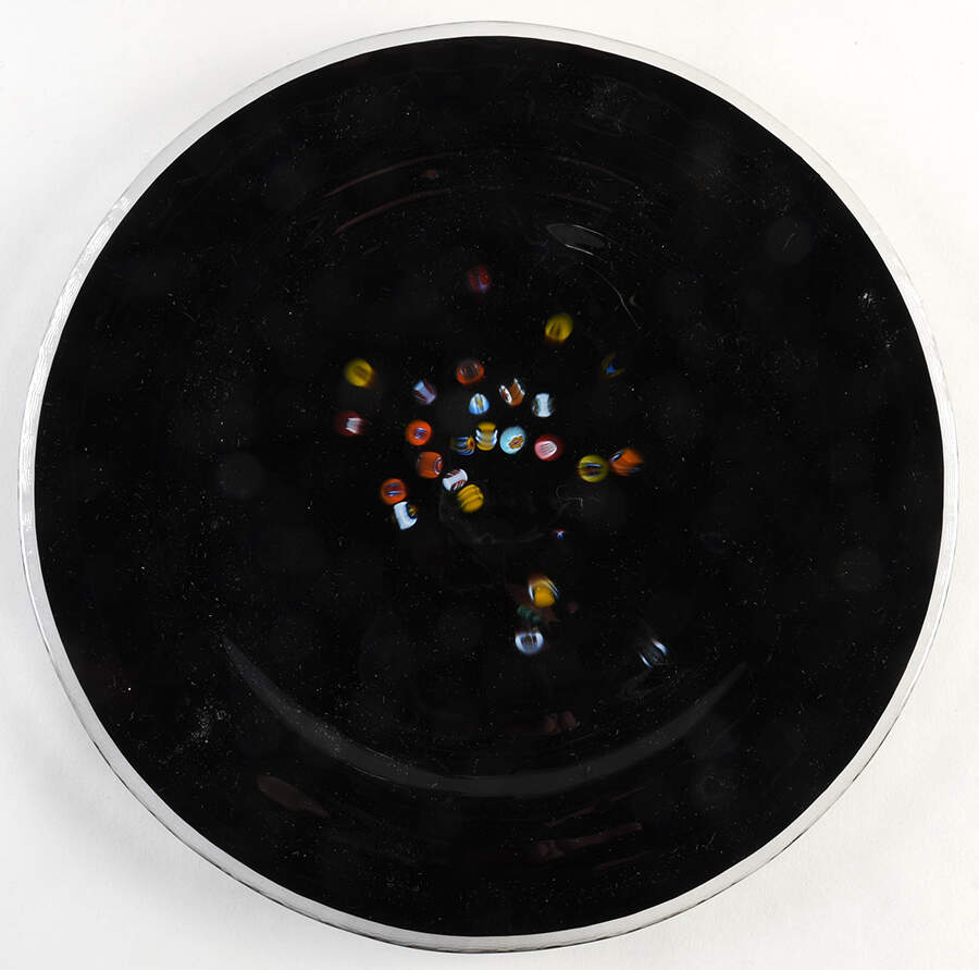 Carnivalle 12" Chop Plate (Round Platter) by Crate & Barrel-1