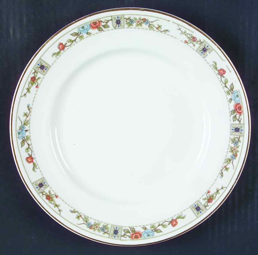 CRO227 Luncheon Plate by Crooksville-1