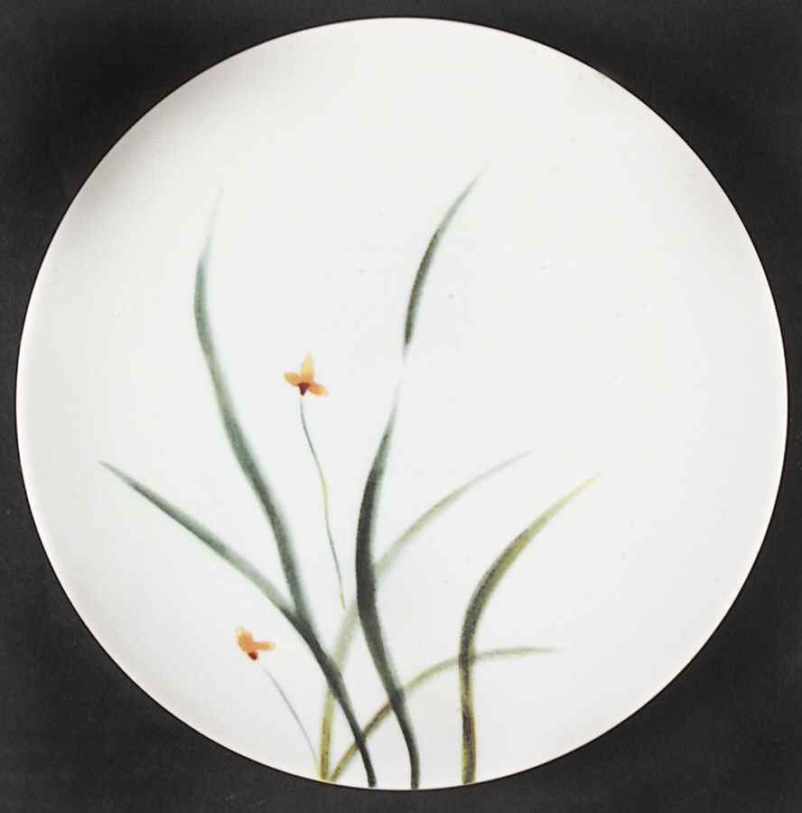 Luna Blossom White Salad Plate by Calvin Klein-1