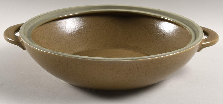 Cargo Sand 1.5 Quart Round Casserole No Lid by Calvin Klein-1