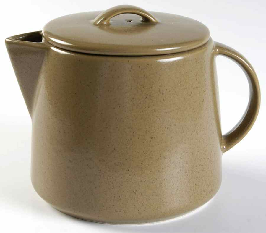 Cargo Sand Teapot & Lid by Calvin Klein-1