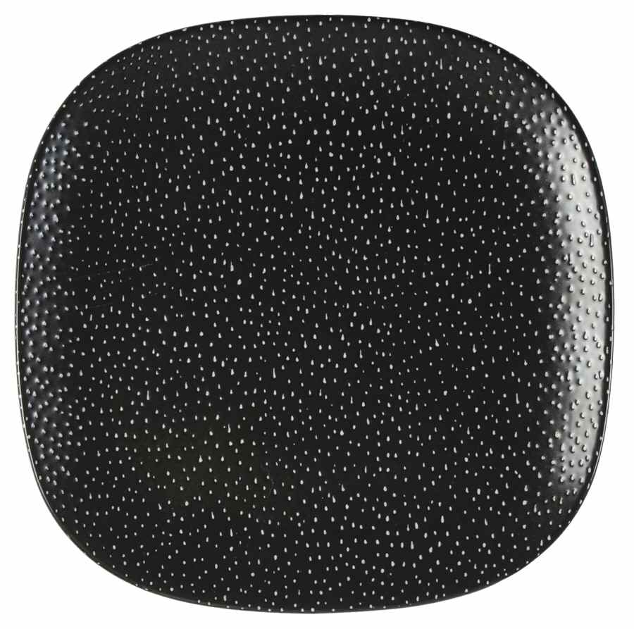 Graffiti Charcoal Salad Plate by Calvin Klein-1