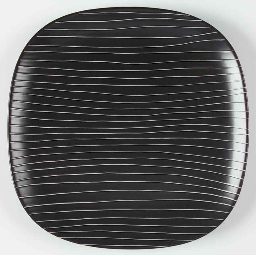 Graffiti Charcoal Dinner Plate by Calvin Klein-1