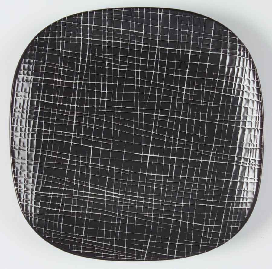 Graffiti Charcoal Salad Plate by Calvin Klein-1