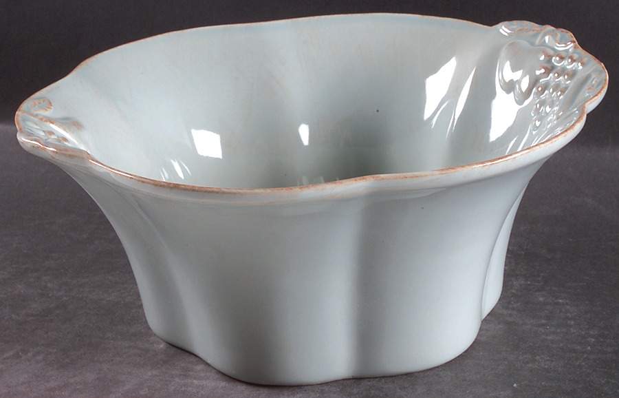 Madeira Harvest (Robin's Egg Blue) 10" Large Salad Serving Bowl by Casafina-1