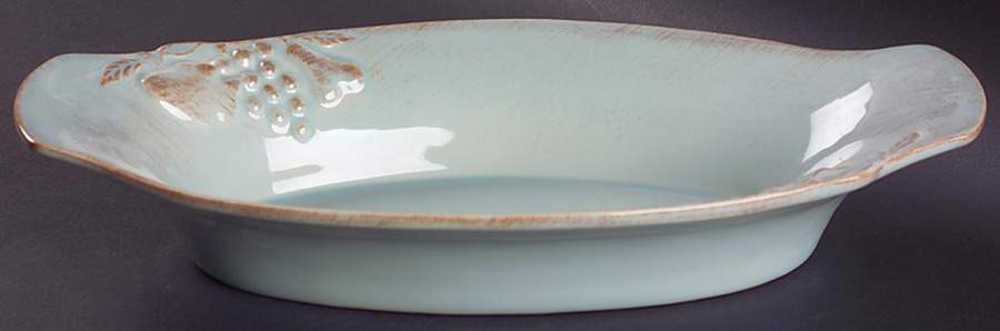 Madeira Harvest (Robin's Egg Blue) 12" Augratin by Casafina-1
