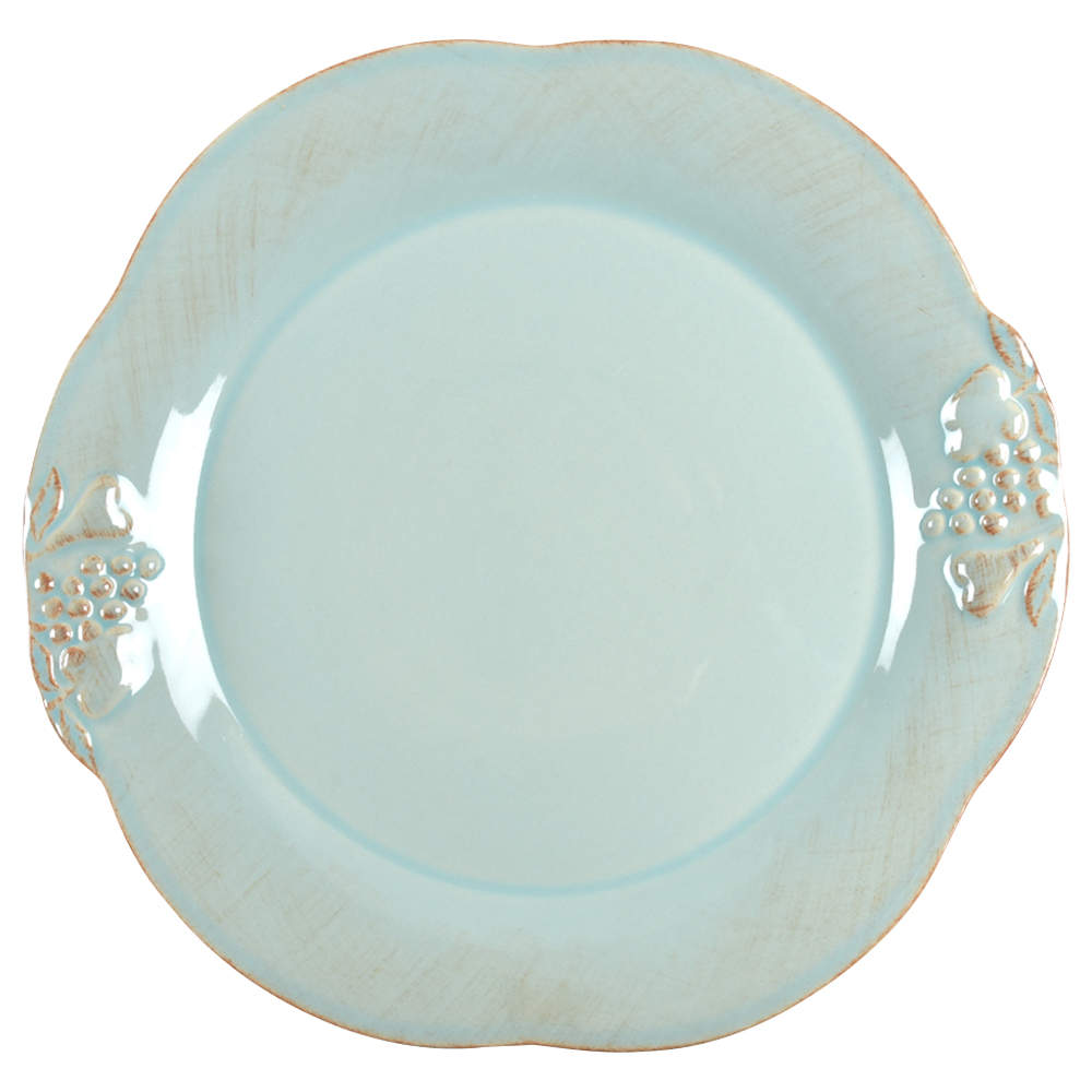 Madeira Harvest (Robin's Egg Blue) Dinner Plate by Casafina-1