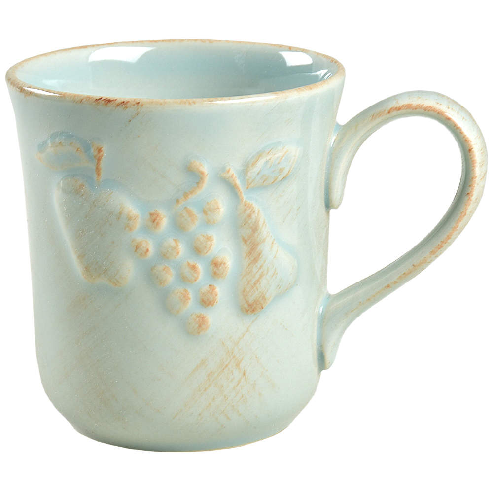 Madeira Harvest (Robin's Egg Blue) Mug by Casafina-1