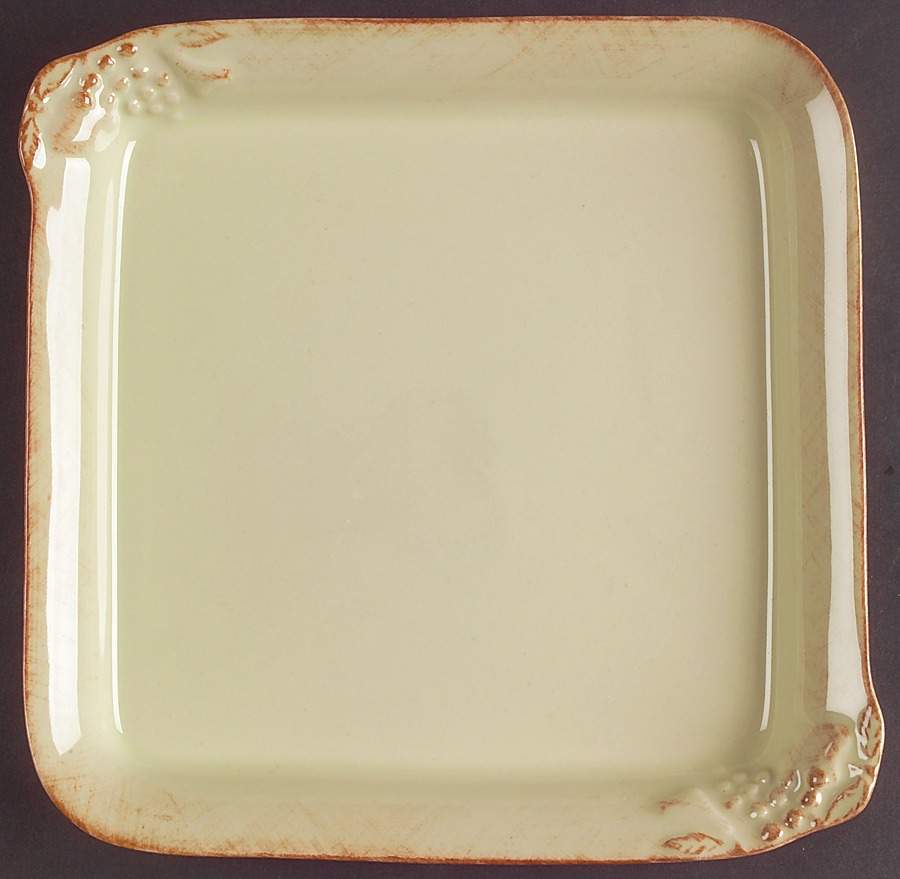 Madeira Harvest (Sage Green) 8" Square Tray by Casafina-1