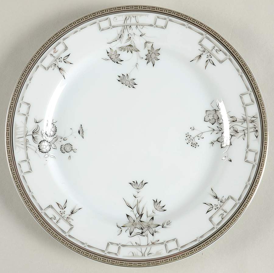 Fleur D'Argent Salad/Dessert Plate by Christofle-1