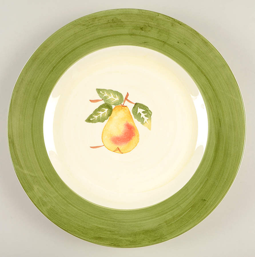 Pear 14" Chop Plate (Round Platter) by Culinary Arts-1