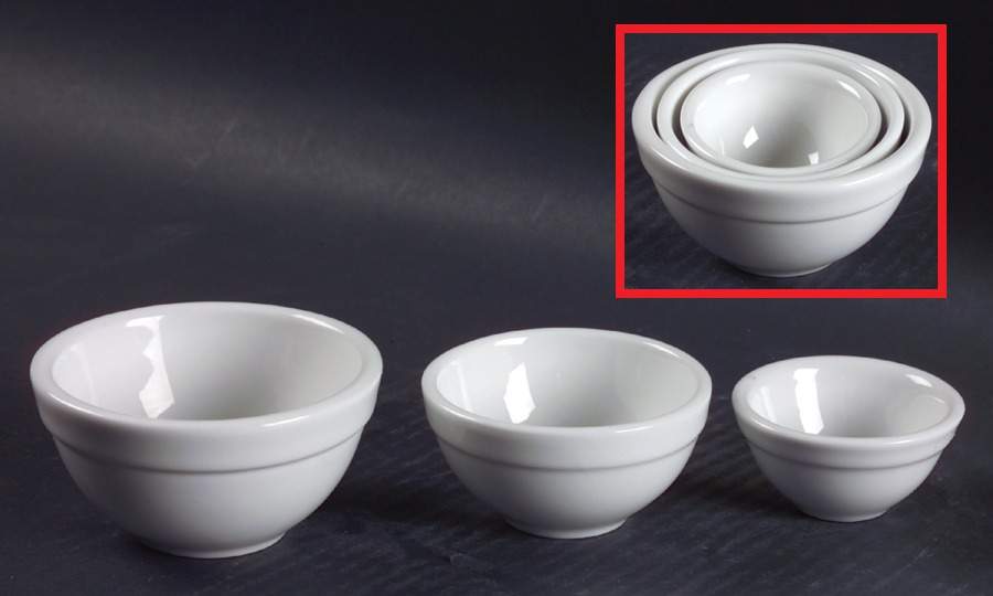 Cafeware Stacking Bowls-(Set of 3) by Culinary Arts-1