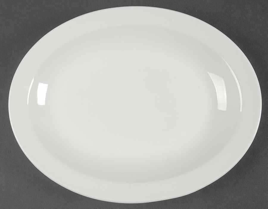 Cafeware Oval Dinner Plate by Culinary Arts-1