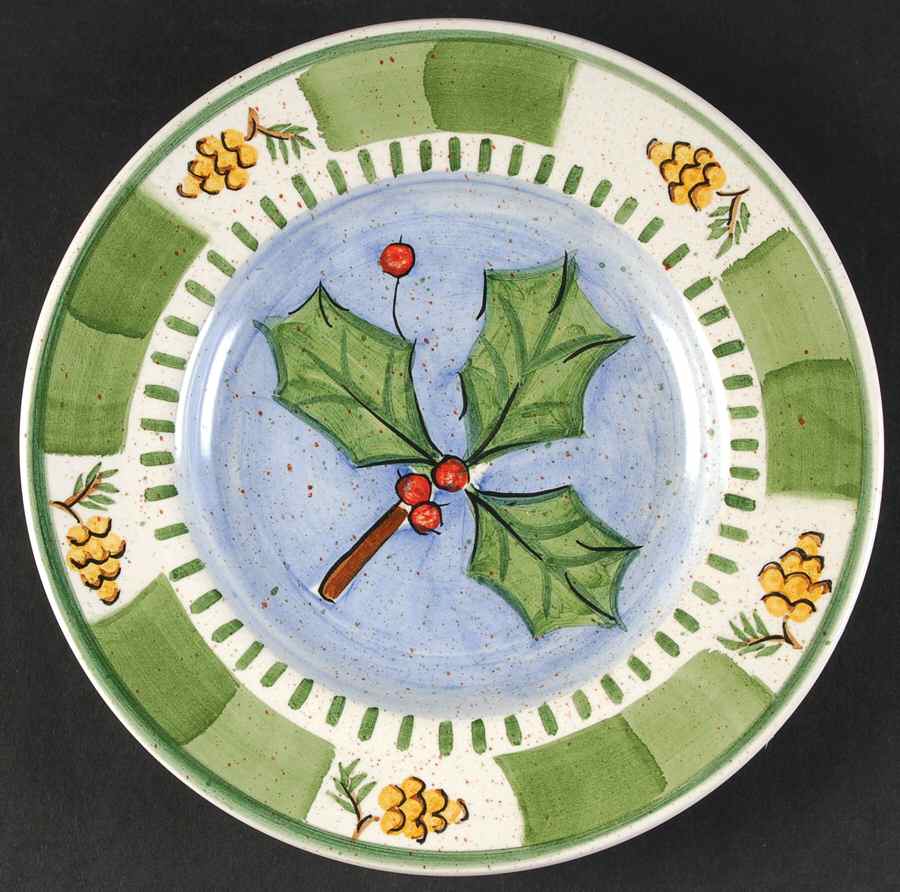 Hollyberry Salad Plate by Culinary Arts-1