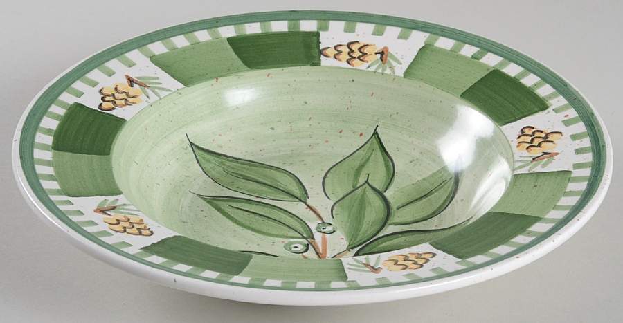 Hollyberry Large Rim Soup Bowl by Culinary Arts-1