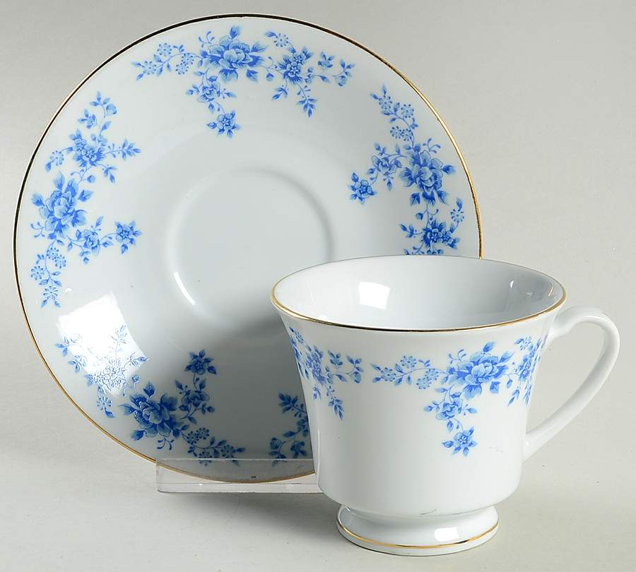 CGA5 Footed Cup & Saucer Set by China Garden-1