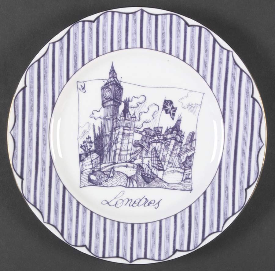 Carteles Postales Salad Plate by Christian Lacroix-1