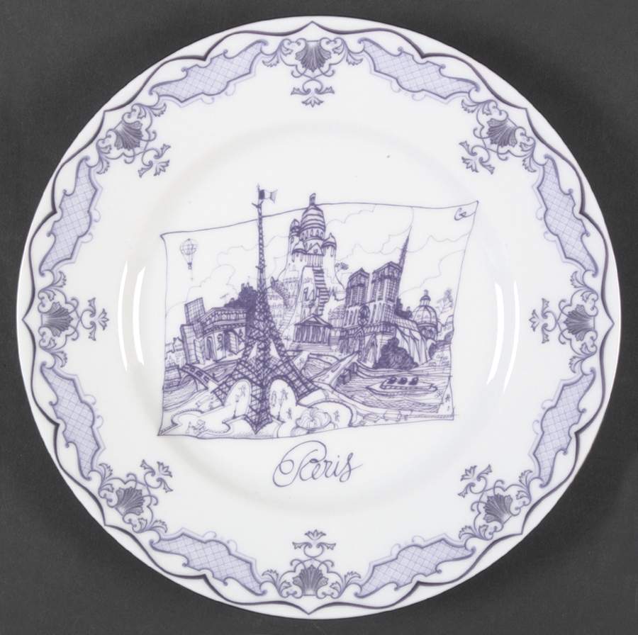 Carteles Postales Salad Plate by Christian Lacroix-1