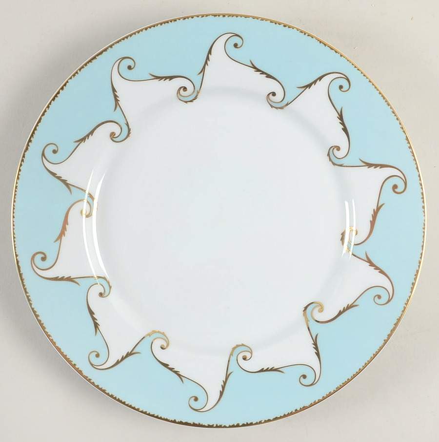 Follement (Gold Trim) Dinner Plate by Christian Lacroix-1