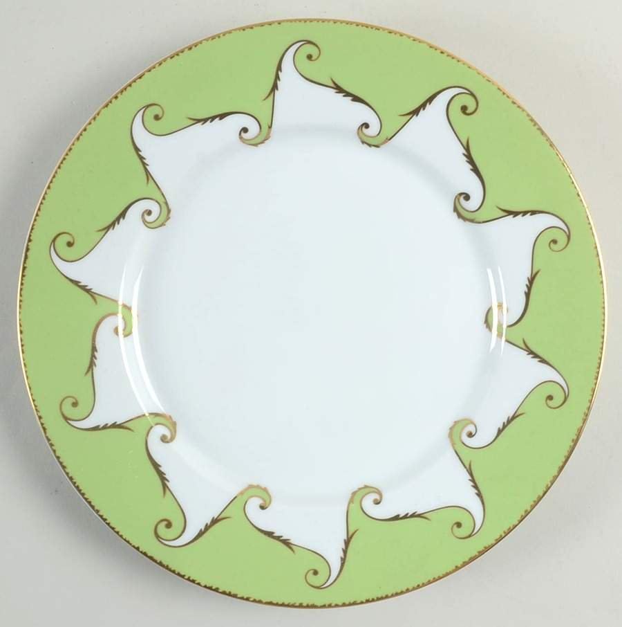 Follement (Gold Trim) Dinner Plate by Christian Lacroix-1