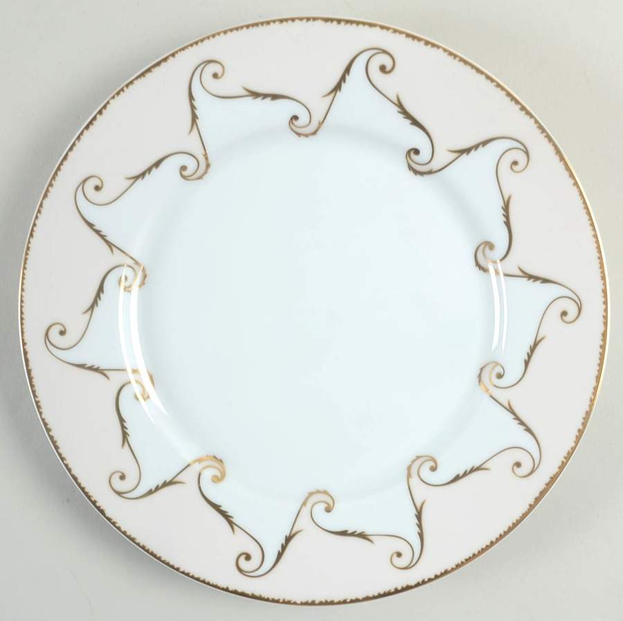 Follement (Gold Trim) Dinner Plate by Christian Lacroix-1